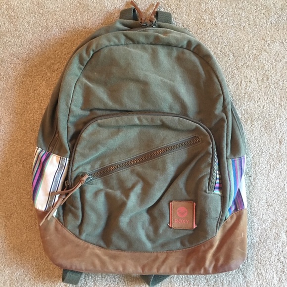 roxy canvas backpack